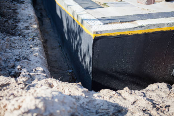 Professional Crawl Space Encapsulation technician working in Byron, GA